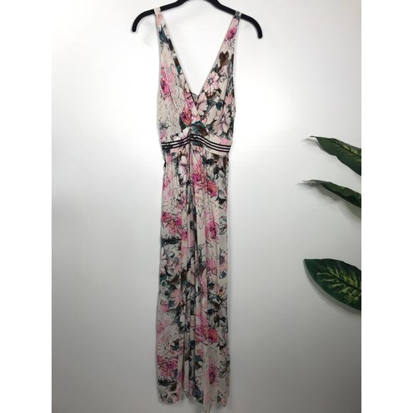 Plenty by Tracy Reese Gwyneth Jumpsuit Romper Rose Floral Anthropologie Summer - Picture 2 of 11